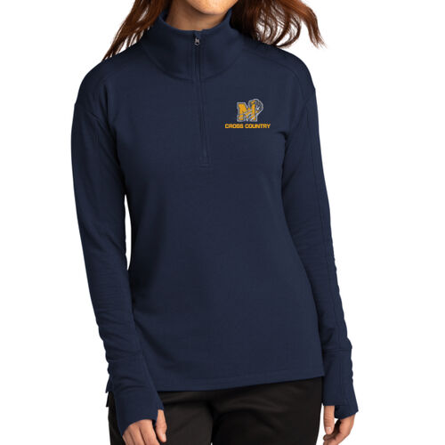 Sport-Tek® Women's Sport-Wick® Flex Fleece 1/4-Zip Thumbnail