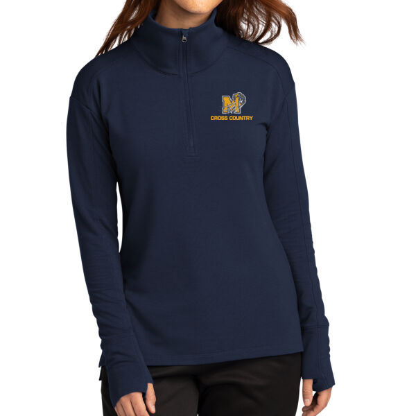Sport-Tek® Women's Sport-Wick® Flex Fleece 1/4-Zip Thumbnail