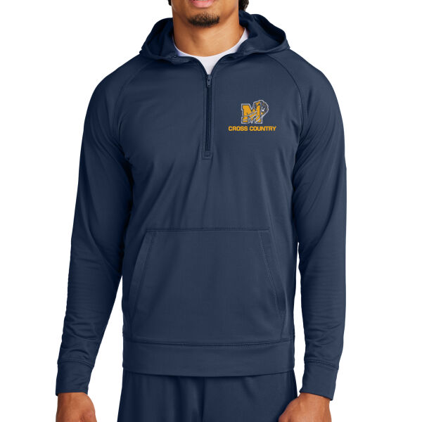 Sport Wick® Stretch 1/2-Zip Hoodie Thumbnail