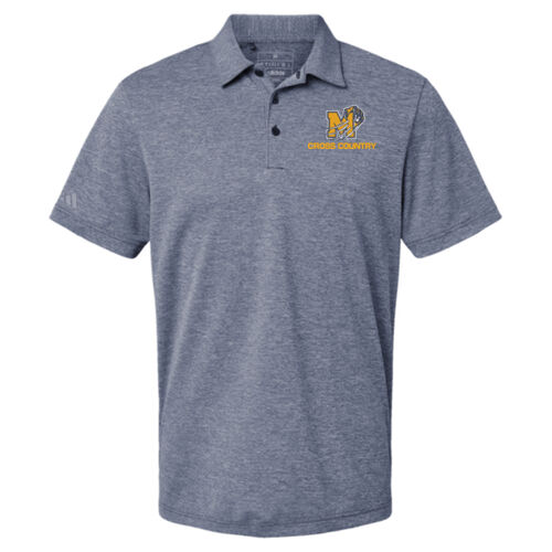 Adidas Heathered Polo Thumbnail
