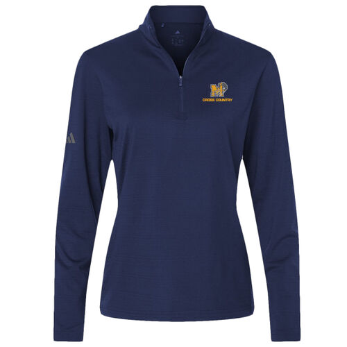 Women's Textured Stripe Quarter-Zip Pullover Thumbnail