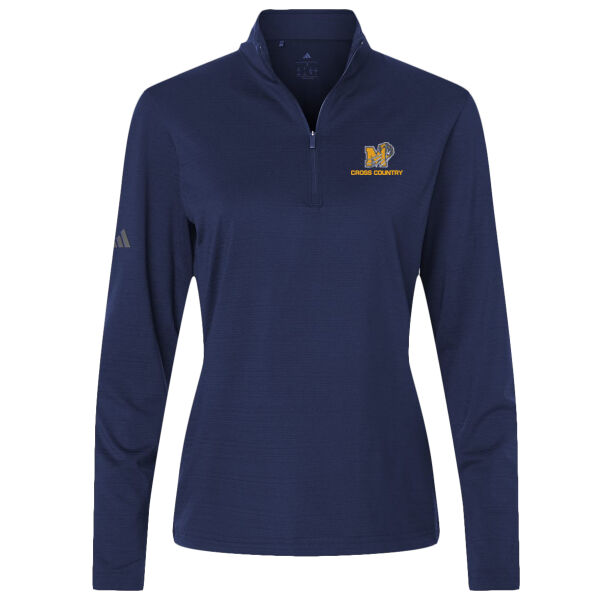 Women's Textured Stripe Quarter-Zip Pullover Thumbnail