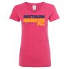 Women’s Glitter V-Neck T-Shirt Thumbnail